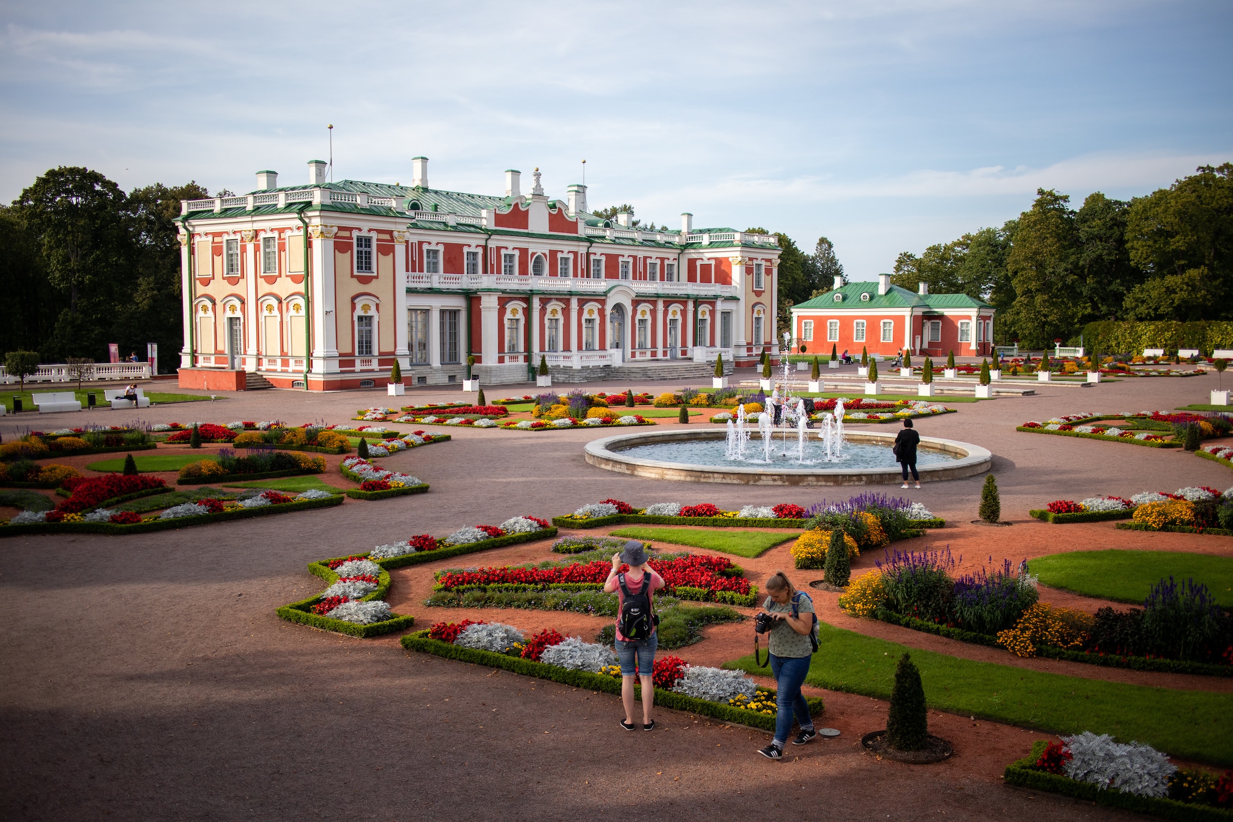 Waypoint cycling tour in Kadriorg